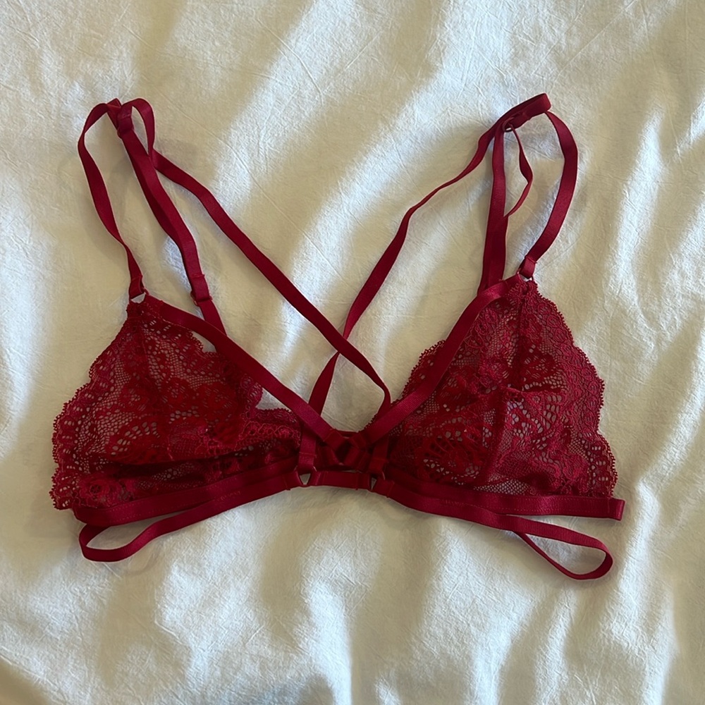 Red Bralette